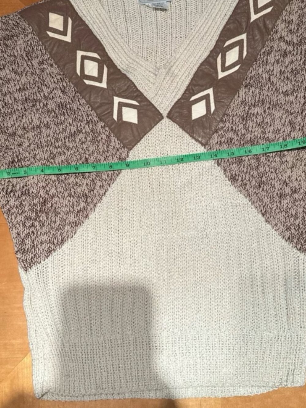 Nannell Leather Sweater